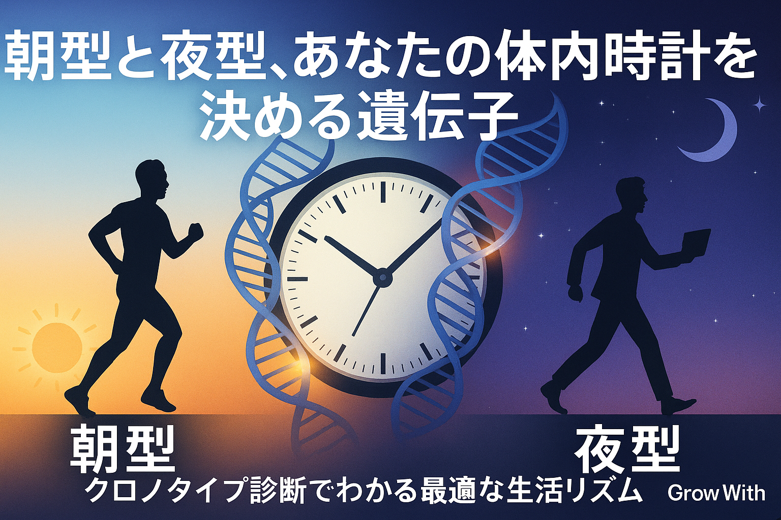 朝型vs夜型の体内時計
